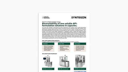 Knowledge Report Liquid Formulation
