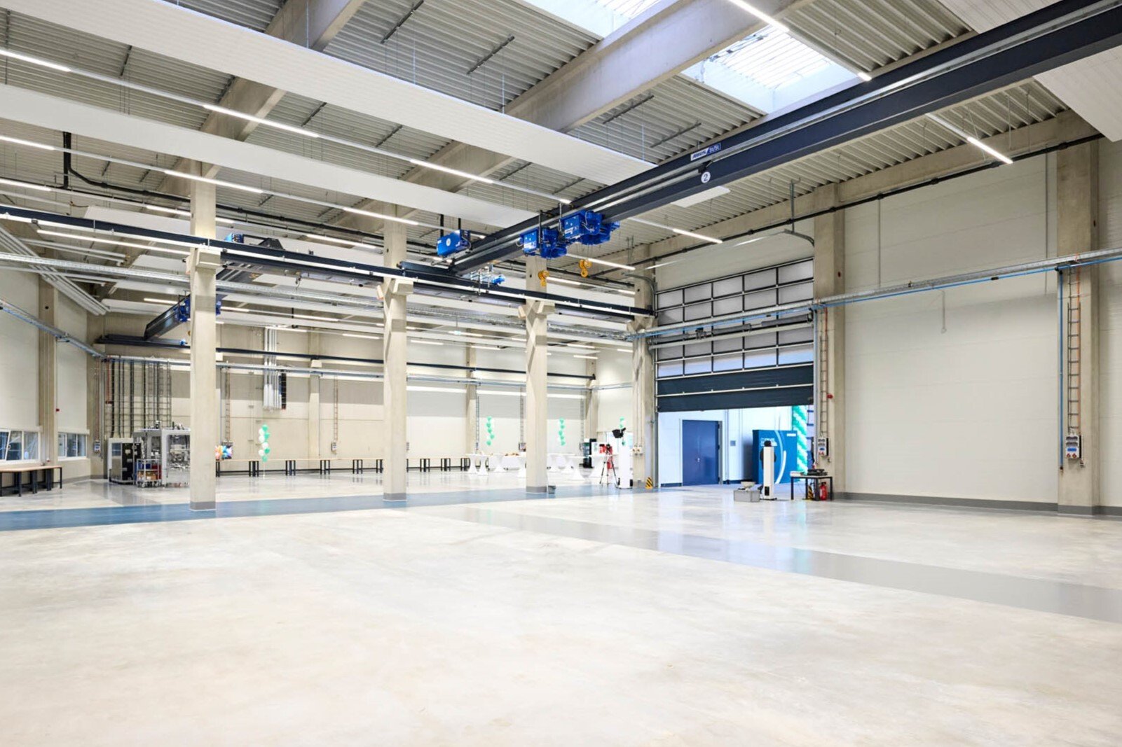 The new assembly hall offers 1,200 square meters of modern workspace and room for efficient assembly processes.&nbsp;