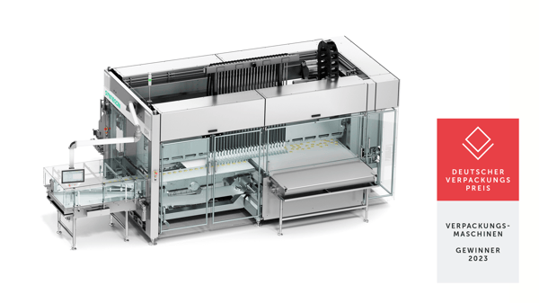 Die Pick-and-Place-Roboter des Intelligent Direct Handling (IDH) -Systems von Syntegon