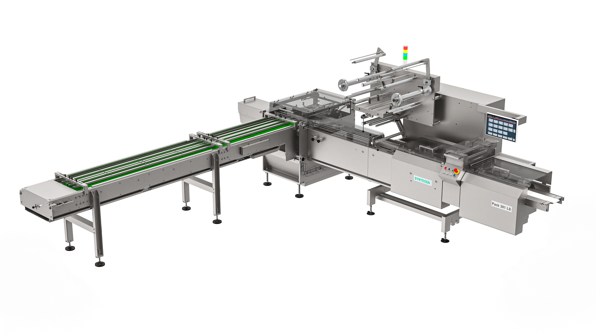 Syntegon's Pack 301 LS horizontal flow wrapper
