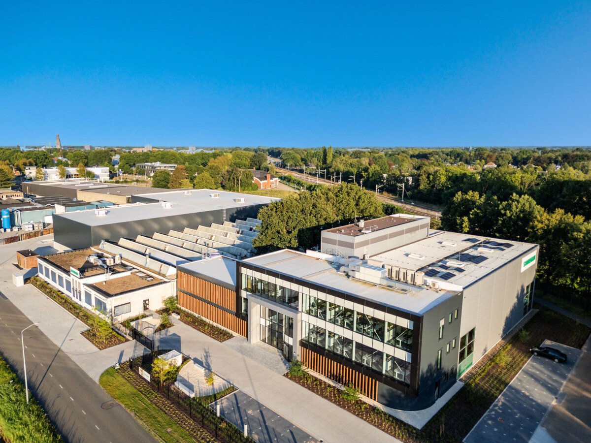Expanded Weert site with improved logistics and production areas.