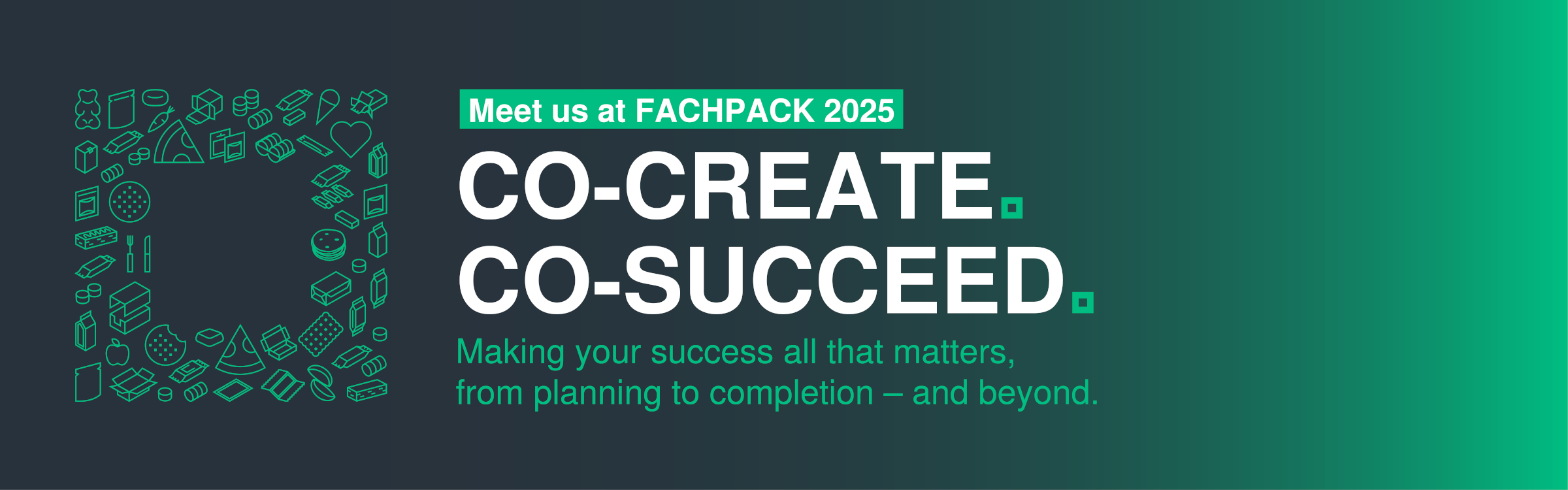 Meet us at Fachpack 2025 – banner