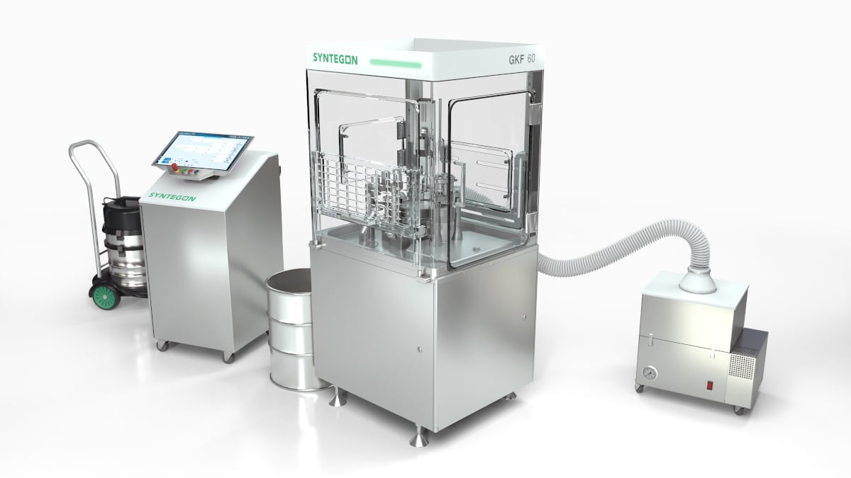 Syntegon’s GKF 60 small-batch capsule filling machine