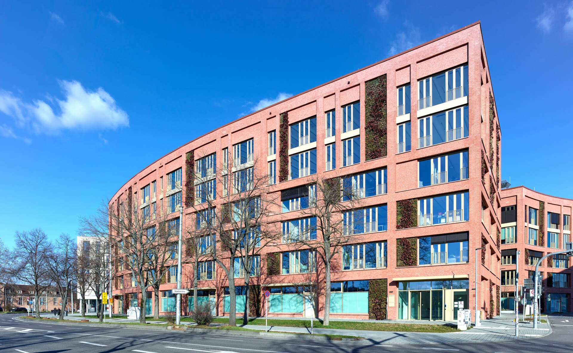 A newly built property in the Stuttgart district of Bad Cannstatt