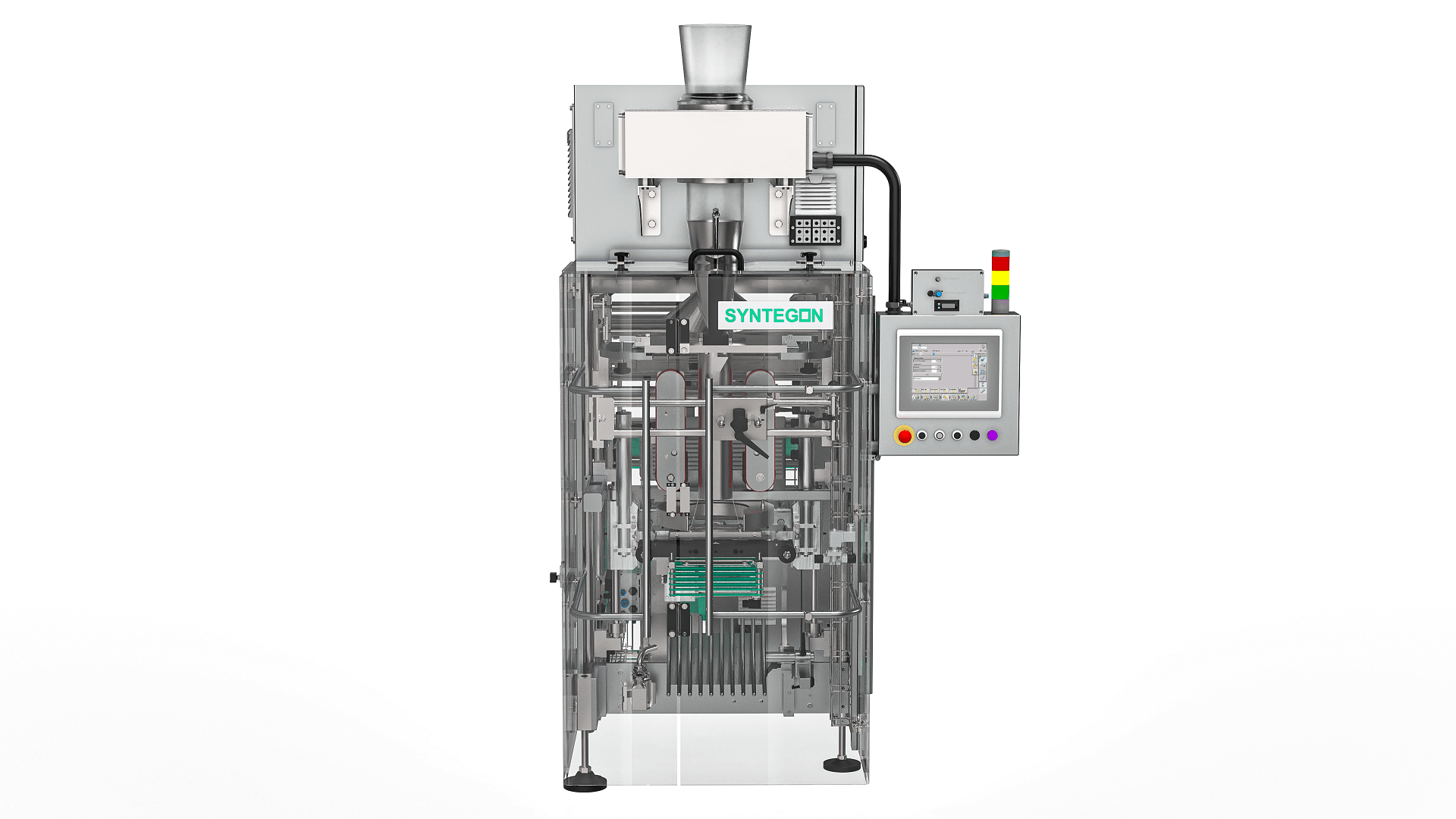 Syntegon’s SVL 2310 vertical packaging machine