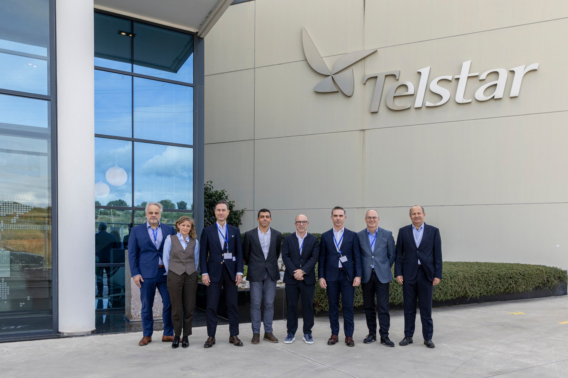 Telstar team (Managing Directors) and the CEO of Syntegon