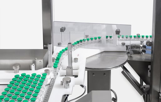 Automatic tray loading for safe pharmaceuticals
