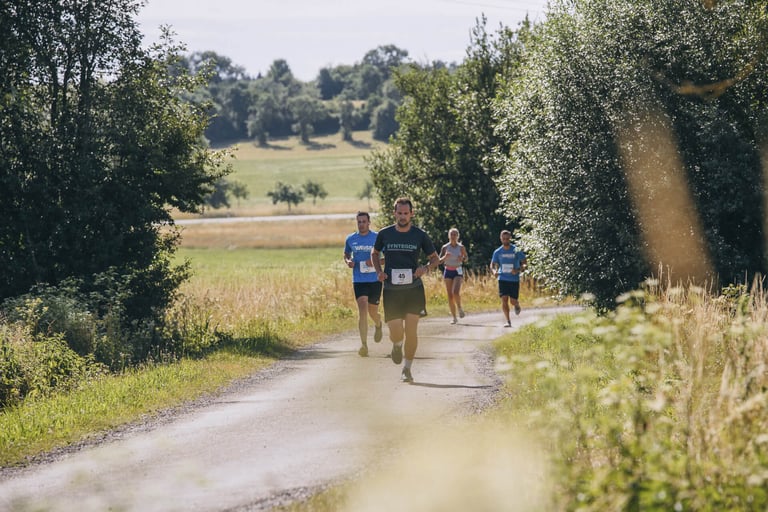 running