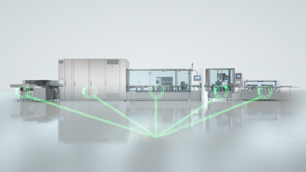 Erweiterte Automatisierungssteuerungen auf einer pharmazeutischen RTU-Abfülllinie für effiziente und präzise Produktionsprozesse