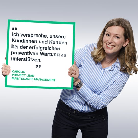 Interessiert an unseren Services für präventive / korrektive Wartung?