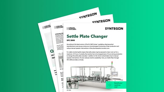Viable monitoring: Automated change of settle plates