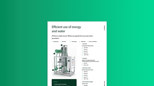 Pure Steam upgrade guide for energy and water savings