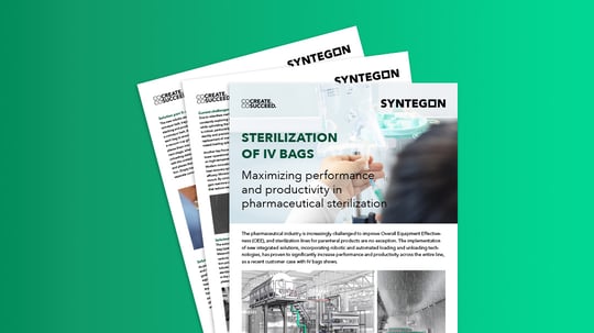 IV bag sterilization guide for automation planning